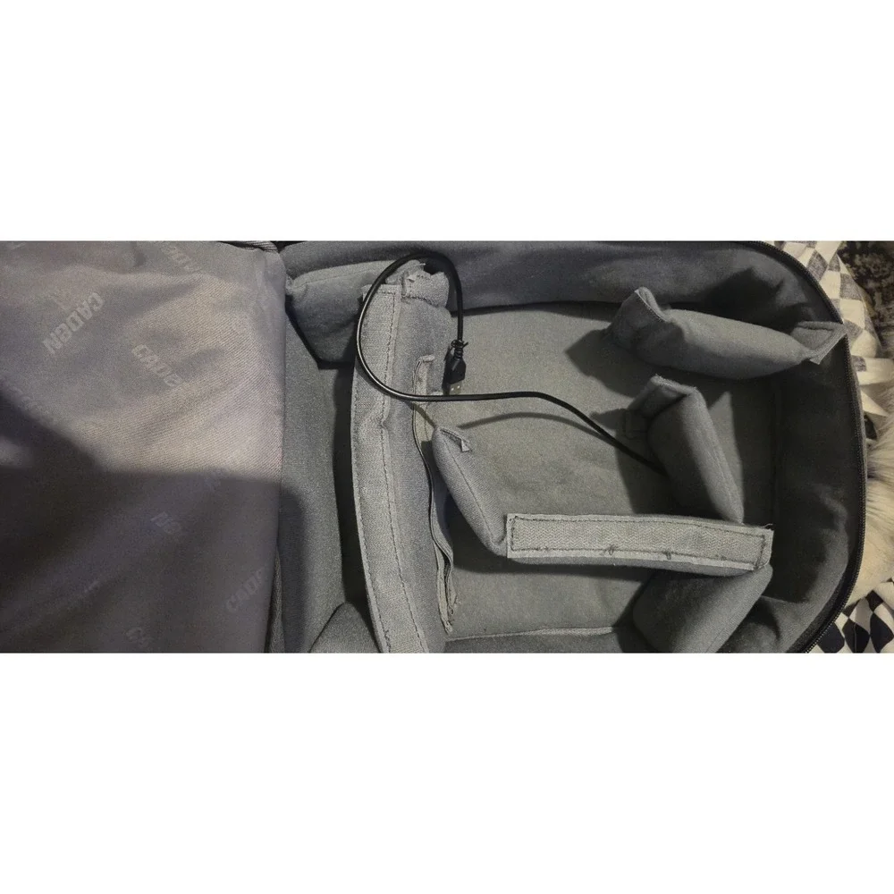 CADEN Camera Backpack DSLR Mirrorless Photography Gear Bag Gray
